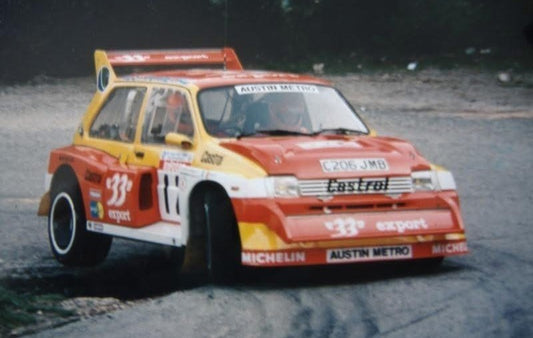 PRECOMMANDE - Spark 18S797 1/18 - MG Metro 6R4 No.12 Tour de Corse 1986 D. Auriol – B. Occelli