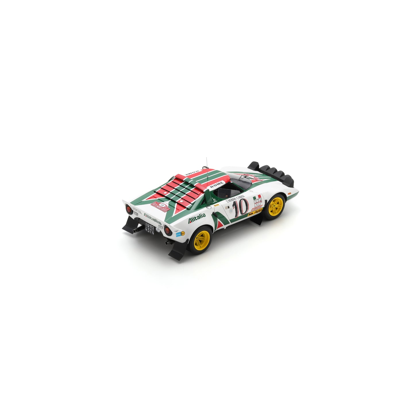 Spark 18S946 1/18 - Lancia Stratos No.10 Winner Monte Carlo Rally 1976 S. Munari - S. Maiga