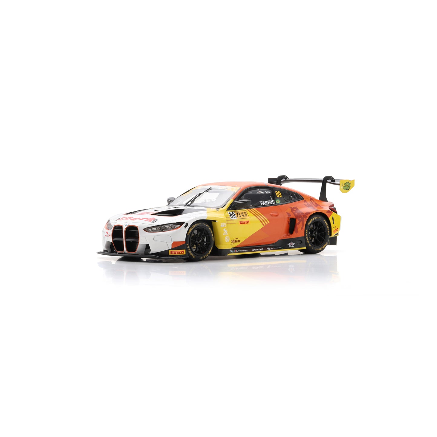 Spark 18SA035 1:18 - BMW M4 GT3 N°89 Team KRC 2nd FIA GT World Cup Macau 2024 - Augusto Farfus (200ex.) 