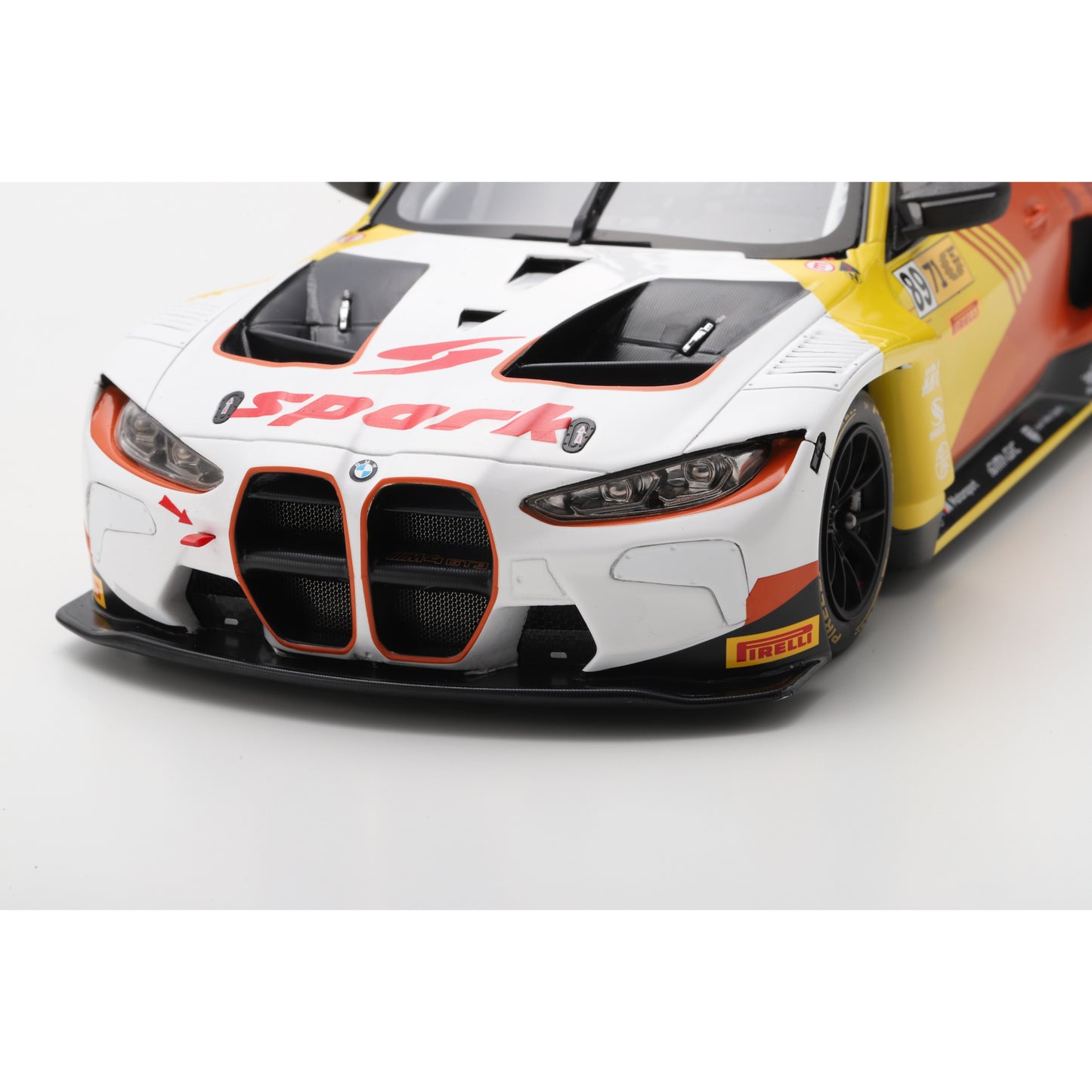 Spark 18SA035 1:18 - BMW M4 GT3 N°89 Team KRC 2nd FIA GT World Cup Macau 2024 - Augusto Farfus (200ex.) 