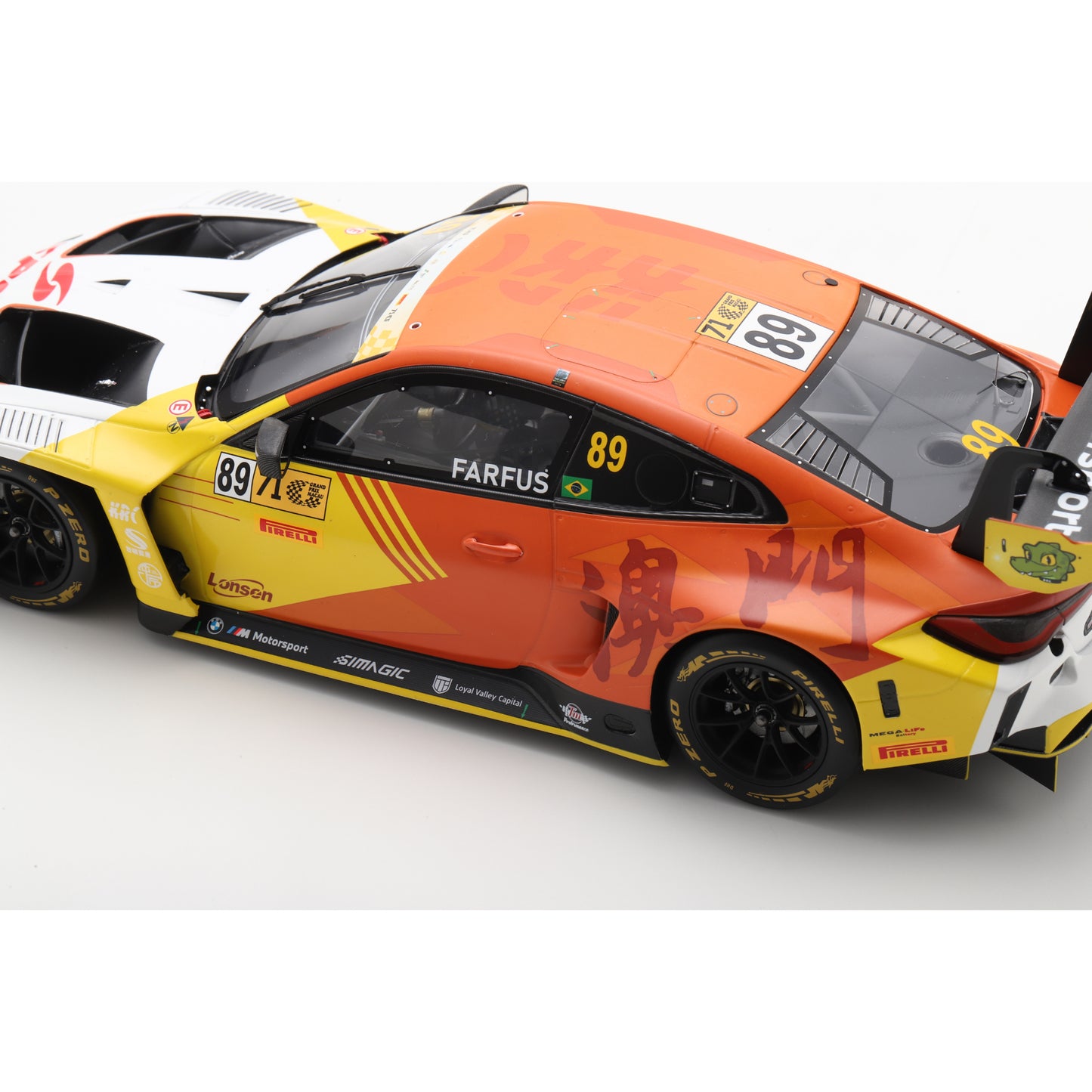 Spark 18SA035 1:18 - BMW M4 GT3 N°89 Team KRC 2nd FIA GT World Cup Macau 2024 - Augusto Farfus (200ex.) 