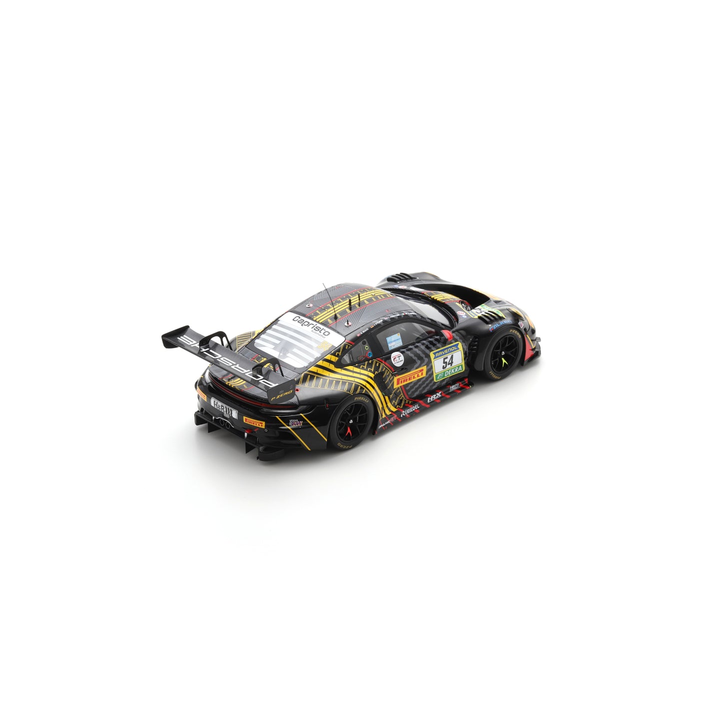 PRE-ORDER - Spark 18SG072 1:18 - Porsche 911 GT3 R (992) No.54 Dinamic GT 24H Nürburgring 2025 B. Bastian - M. Cairoli - L. Hartog - J. Sturm Limited (350ex.)