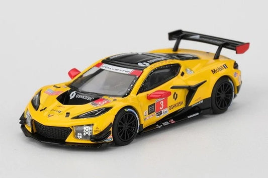PRECOMMANDE - Mini GT MGT01168-L 1:64 - CHEVROLET Corvette Z06 GT3.R N°3 Corvette Racing Daytona 24H 2025 A. Sims - D. Juncadella - A. Garcia