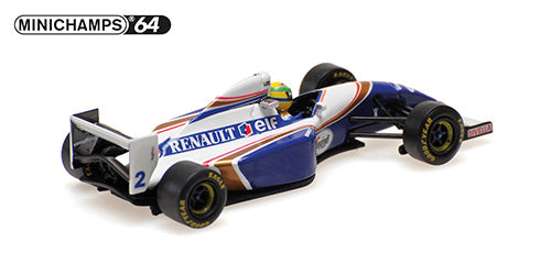 Minichamps 540946402 1:64 - Williams Renault FW16 - Ayrton Senna - Brazil GP 1994
