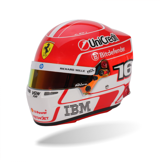 BELL Mini Helmet Casque 1:2 - Charles Leclerc – Scuderia Ferrari HP 2025 Season