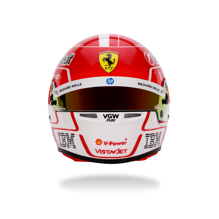 BELL Mini Helmet Helmet 1:2 - Charles Leclerc – Scuderia Ferrari HP 2025 Season