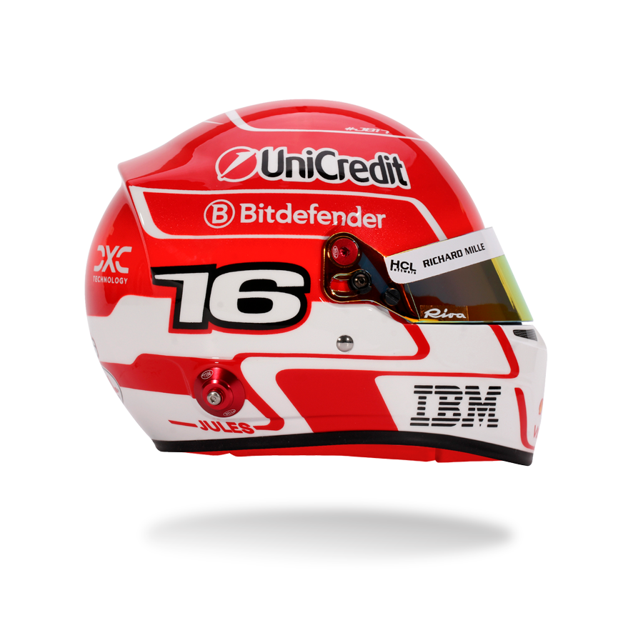 BELL Mini Helmet Helmet 1:2 - Charles Leclerc – Scuderia Ferrari HP 2025 Season