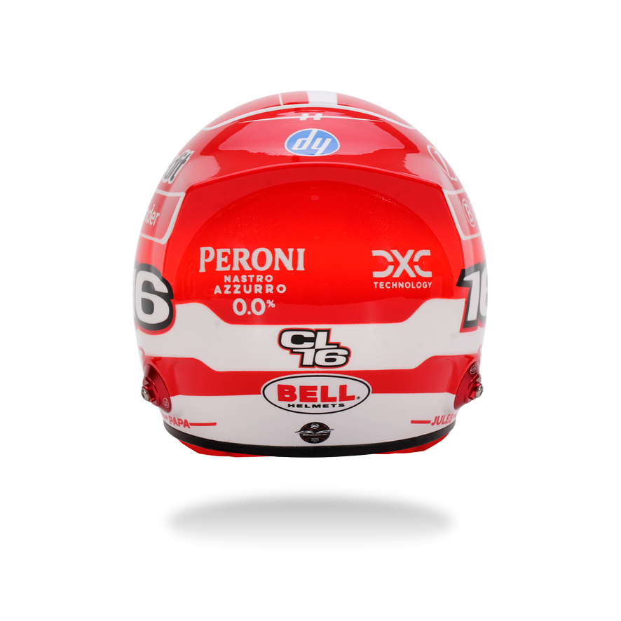 BELL Mini Helmet Helmet 1:2 - Charles Leclerc – Scuderia Ferrari HP 2025 Season