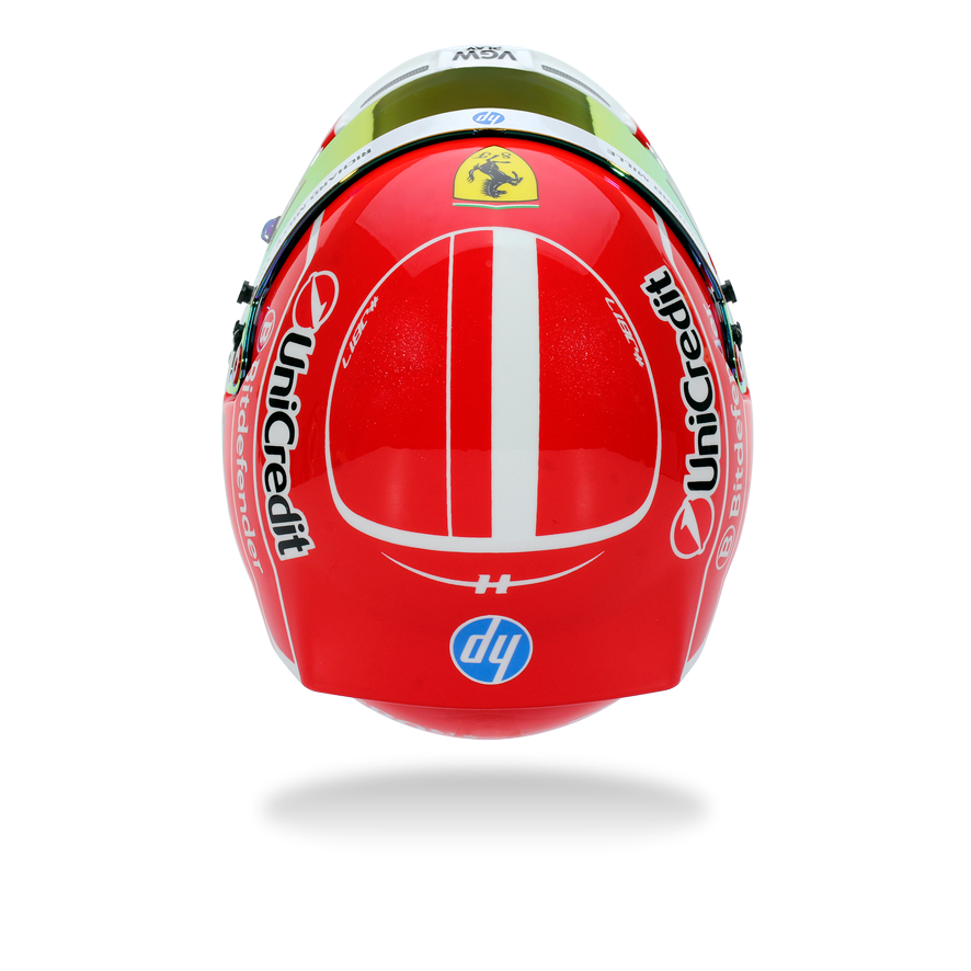 BELL Mini Helmet Helmet 1:2 - Charles Leclerc – Scuderia Ferrari HP 2025 Season