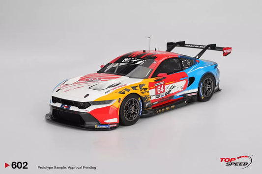 PRECOMMANDE - Top Speed TS0602 1:18 - FORD Mustang GT3 N°64 Ford Multimatic Motorsports IMSA Laguna Seca 2024 M. Rockenfeller - H.Tincknell