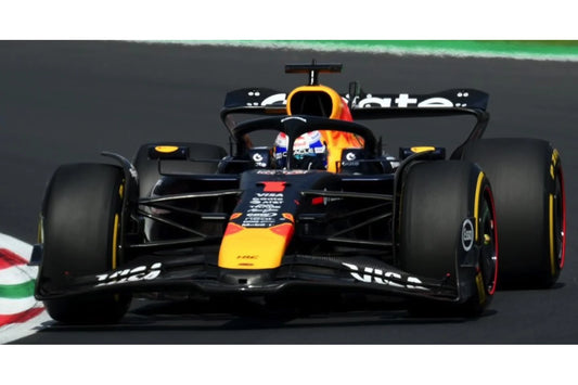 PRECOMMANDE - Spark S9636 1:43 - RED BULL Racing RB21 N°1 Oracle Red Bull Racing Winner Italy GP 2025 Max Vestappen - Oracle 50 Wins (with pit board)