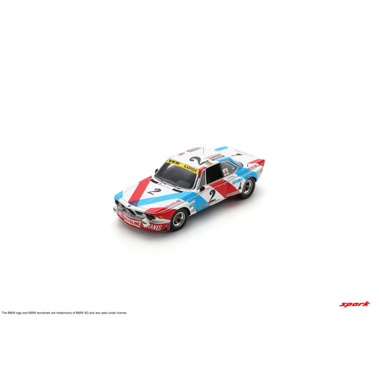 PRECOMMANDE - Spark 43SPA1975 1:43 - BMW 3.0CSi No.2 Winner Spa 24H 1975 Jean Xhenceval -H. de Fierlant
