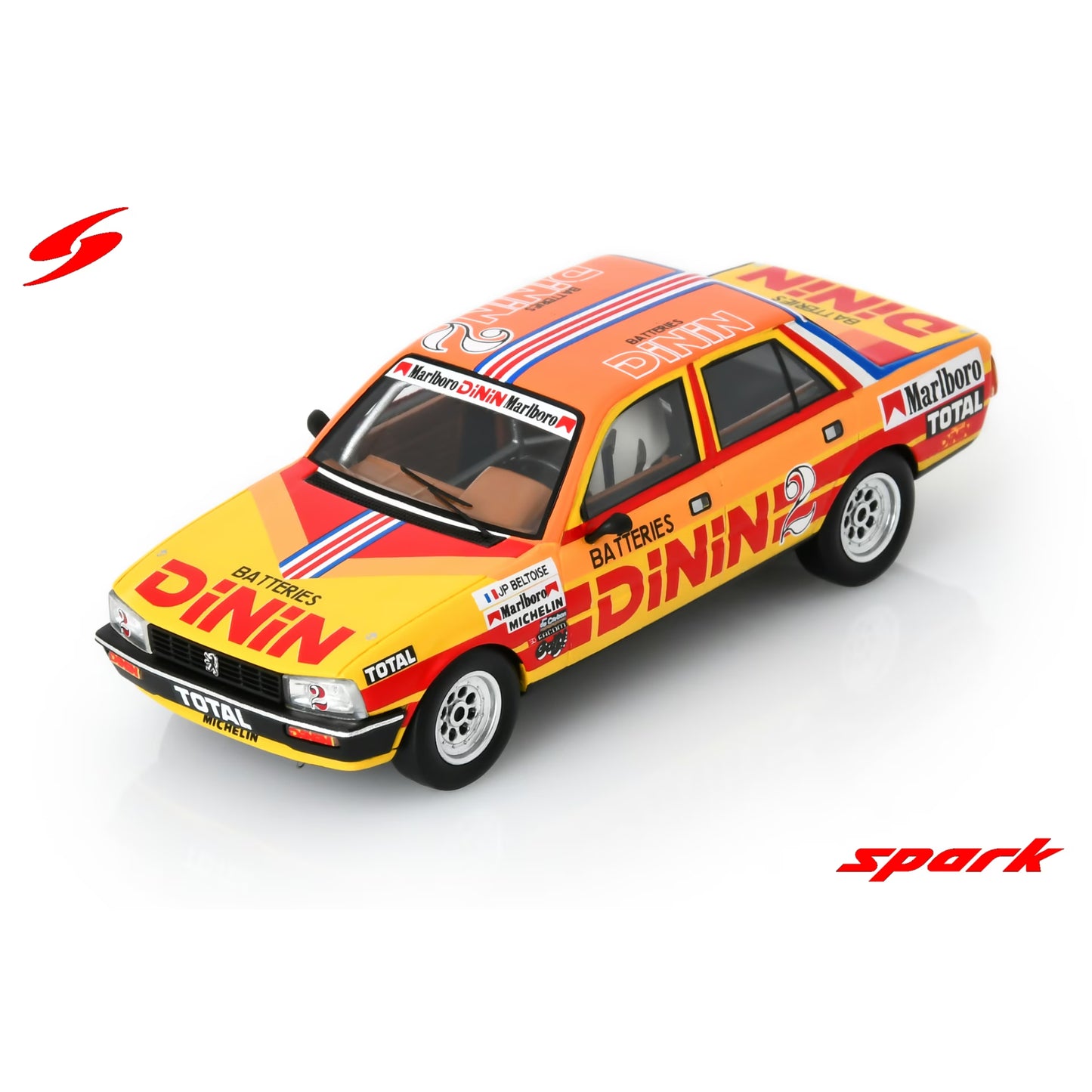 Spark SF266 1:43 - Peugeot 505 2L. No.2 Production 1980 Montlery Jean-Pierre Beltoise Limited (300 ex.)