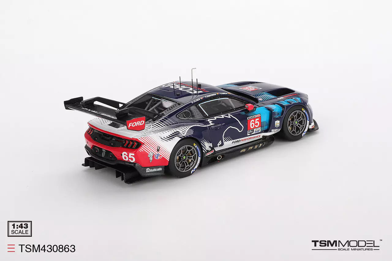 PRECOMMANDE - TSM Model TSM430863 1:43 - FORD Mustang GT3 N°65 - Ford Multimatic Motorsports - Daytona 24H 2025 F.  Vervisch - D. Olsen - C. Mies