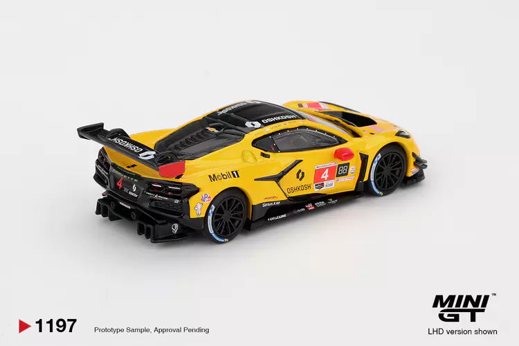PRECOMMANDE - Mini GT MGT01197-L 1:64 - CHEVROLET Corvette Z06 GT3.R N°4 Corvette Racing Daytona 24H 2025 N. Varrone - N. Catsburg - T. Milner