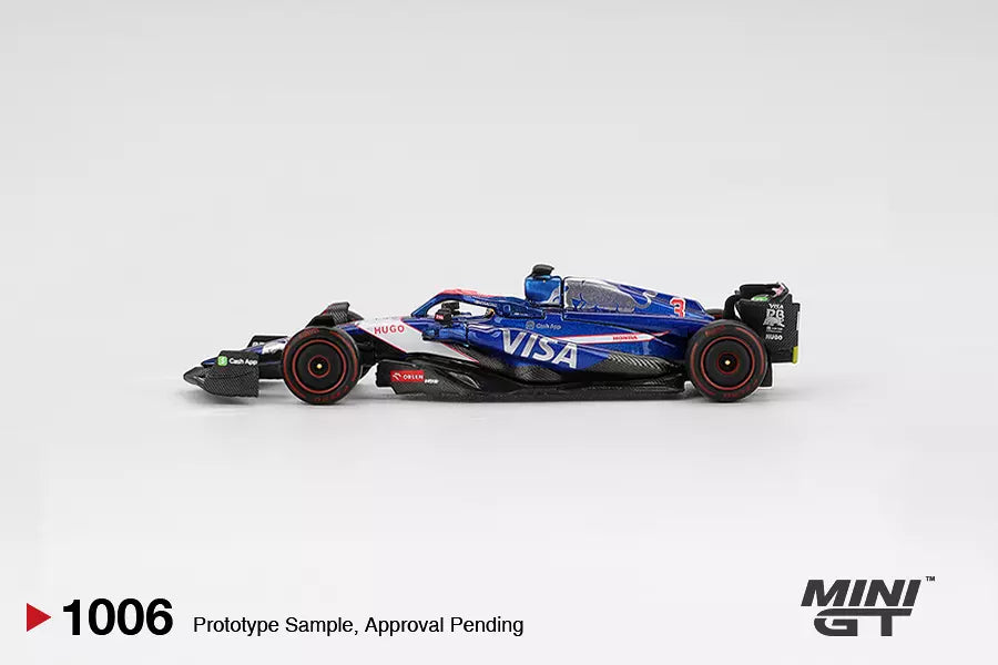 Mini GT MGT01006-L 1:64 - RB VCARB 01 #3 - 2024 F1 - 2024 Bahrain GP - Daniel Ricciardo