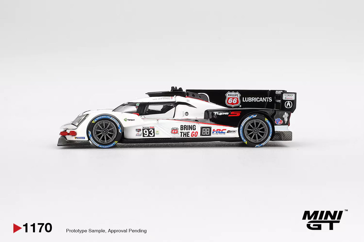 PRE-ORDER - Mini GT MGT01170-L 1:64 - ACURA ARX-06 GPT N°93 Acura Meyer Shank Racing Daytona 24H 2025 K. Ohta - A. Palou - N. Yelloly - R. van der Zande