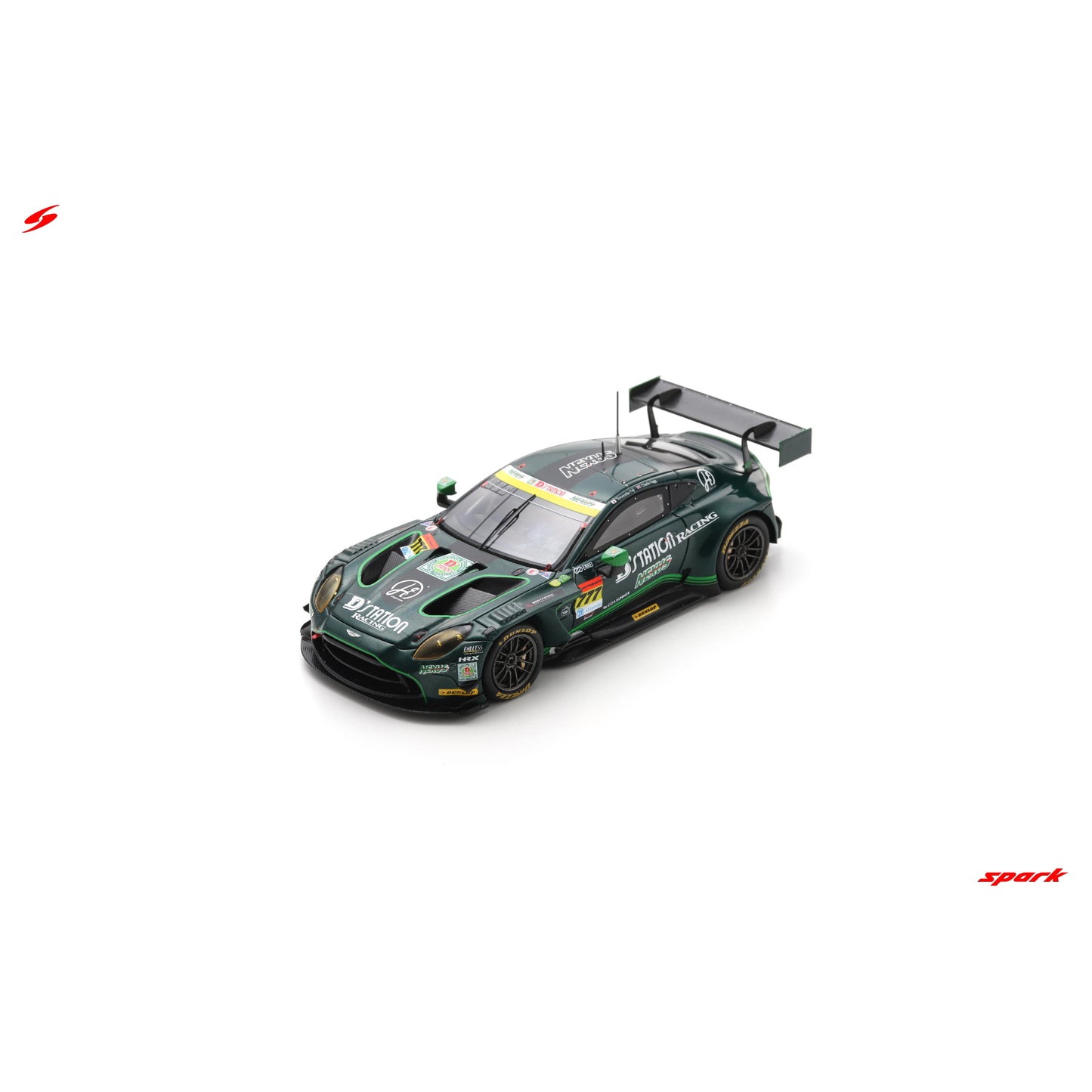 PRECOMMANDE - Spark 64SGT24777 1:64 - D'station Vantage GT3 No.777 D'station Racing GT300 SUPER GT 2024 T. Fujii - M. Sørensen