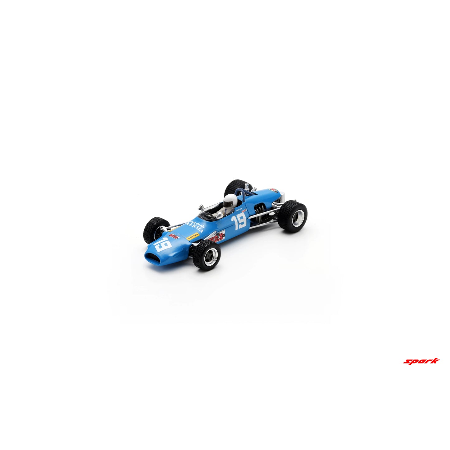 PRECOMMANDE - Spark SF319 1:43 - Brabham BT28 No.19 3rd Prix de Paris F3 1970 Bob Wollek Limited (300ex.)