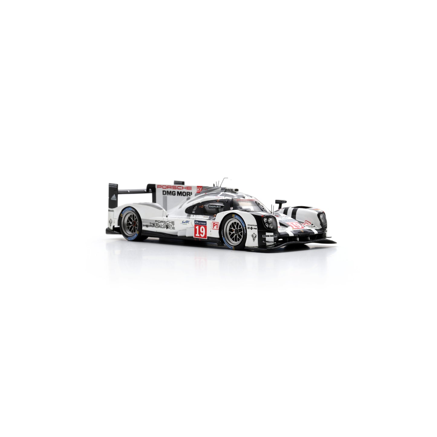 Spark 43LM15 1:43 - Porsche 919 Hybrid n.19 LMP1 Winner Le Mans 24H 2015 Porsche Team - Winner Le Mans 2015 N. Hulkenberg - E. Bamber - N. Tandy