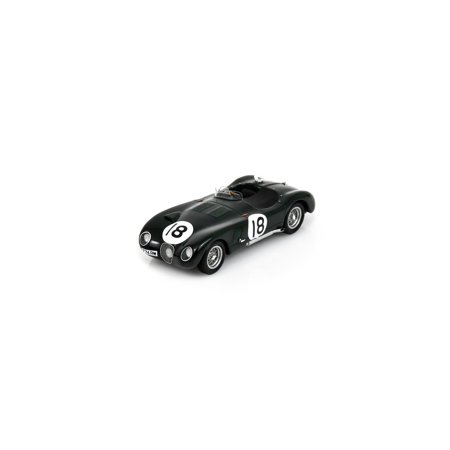 Spark 43LM1953 1:43 - Jaguar XK 120 C No.18 Winner 24H Le Mans 1953 T. Rolt – D. Hamilton 