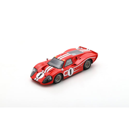 Spark 43LM67 1:43 - Ford MK IV No.1 Winner 24H Le Mans 1967 D. Gurney - A. J. Foyt