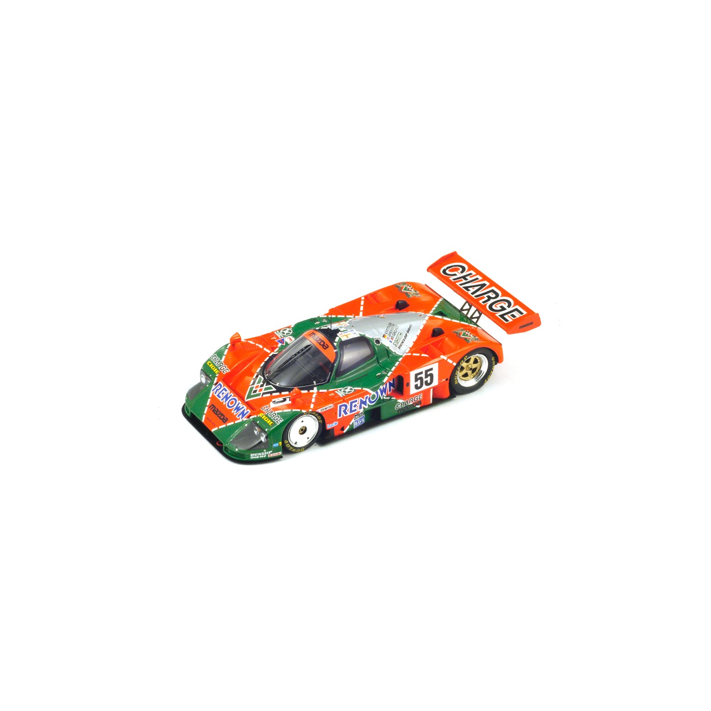 Spark 43LM91 1:43 - Mazda 787 B No.55 Winner 24H Le Mans 1991 V. Weidler - J. Herbert - B. Gachot