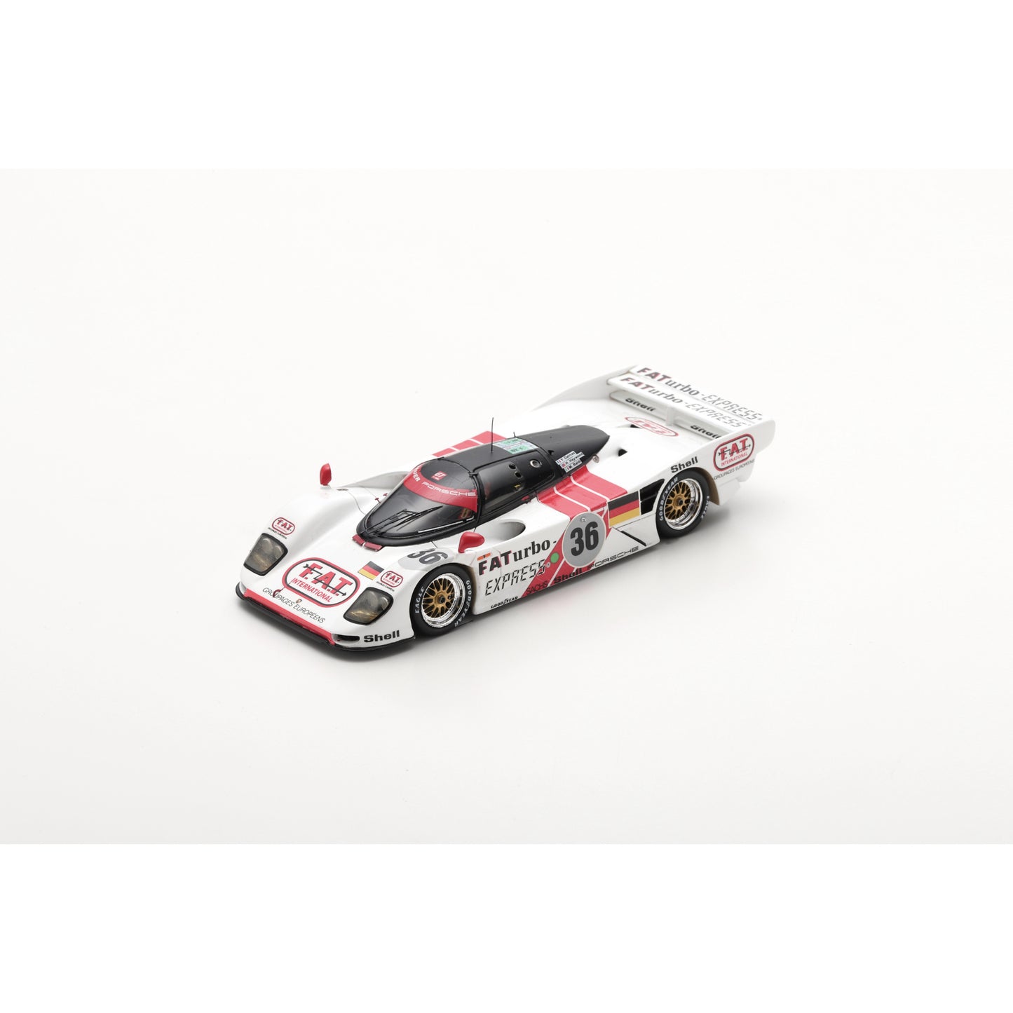 Spark 43LM94 1:43 - Porsche Dauer 962 LM No.36 Winner 24H Le Mans 1994 M. Baldi - Y. Dalmas - H. Haywood