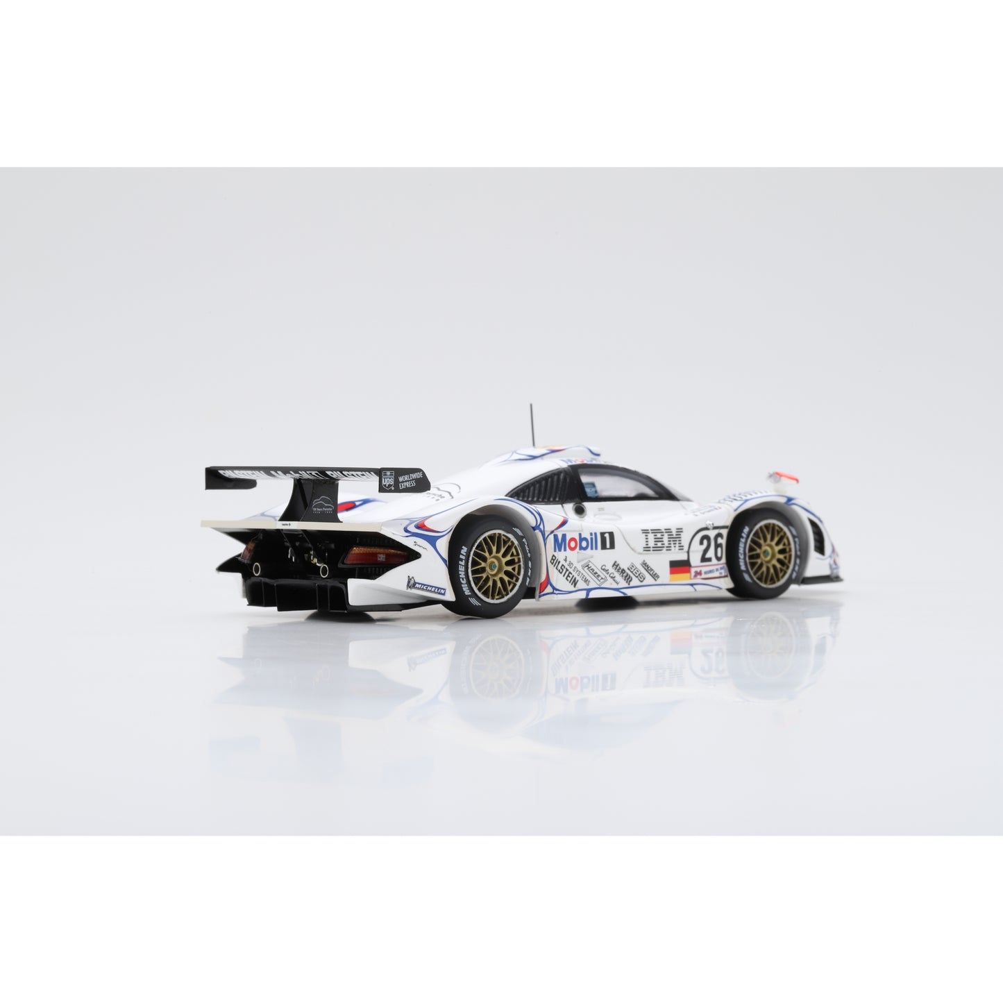 Spark 43LM98 1:43 - Porsche 911 GT1 No.26 Winner 24H Le Mans 1998 A. McNish - L. Aïello - S. Ortelli