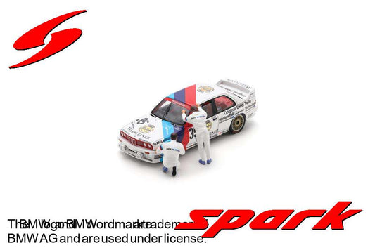 PRECOMMANDE - Spark 43NUR1989 1:43 - BMW M3 E30 No.35 Winner 24H Nürburgring 1989 R. Ravaglia - E. Pirro - F. Giroix