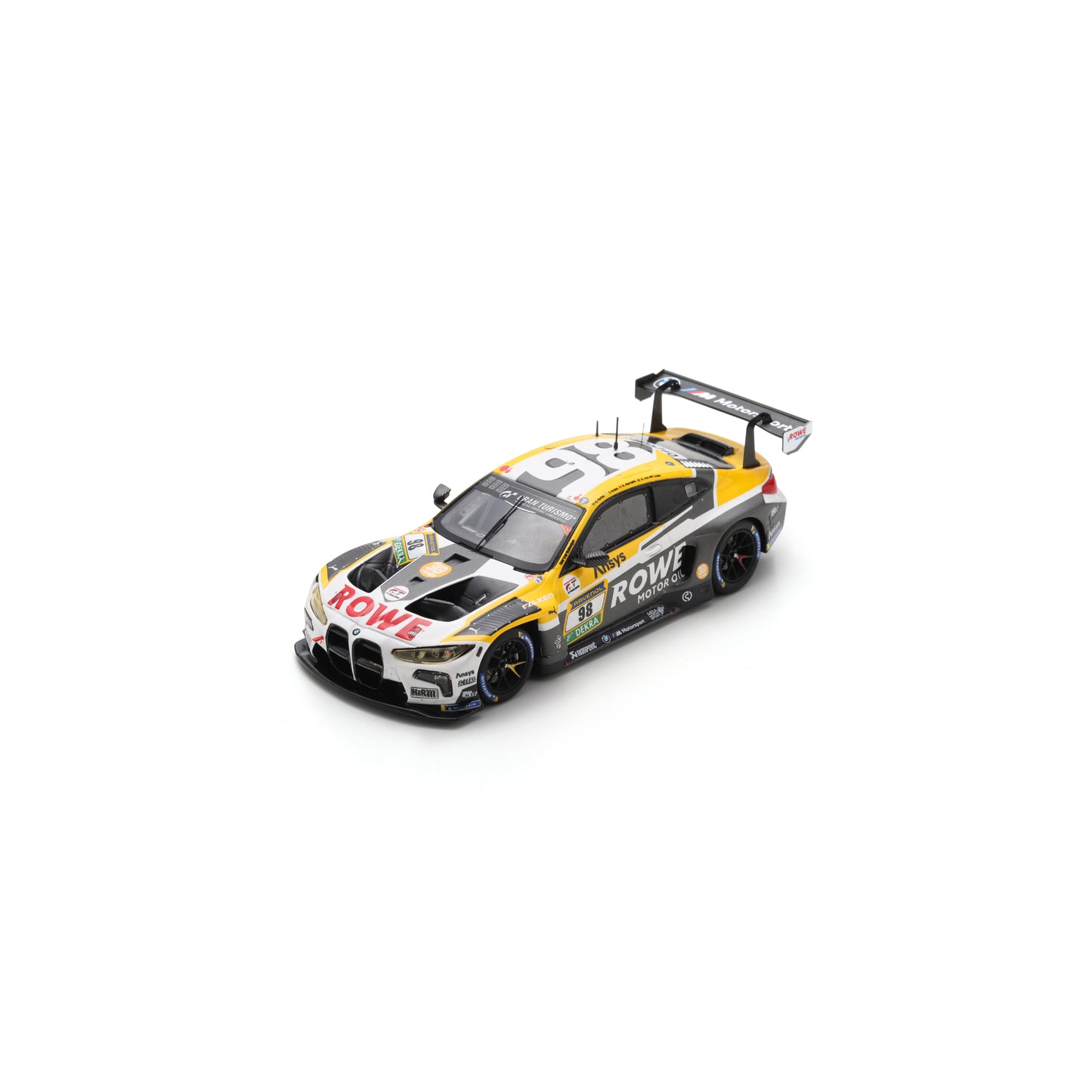 Spark 43NUR2025 1:43 - BMW M4 GT3 EVO No.98 ROWE RACING Winner 24H Nürburgring 2025 A. Farfus - J. Krohn - R. Marciello - K. van der Linde