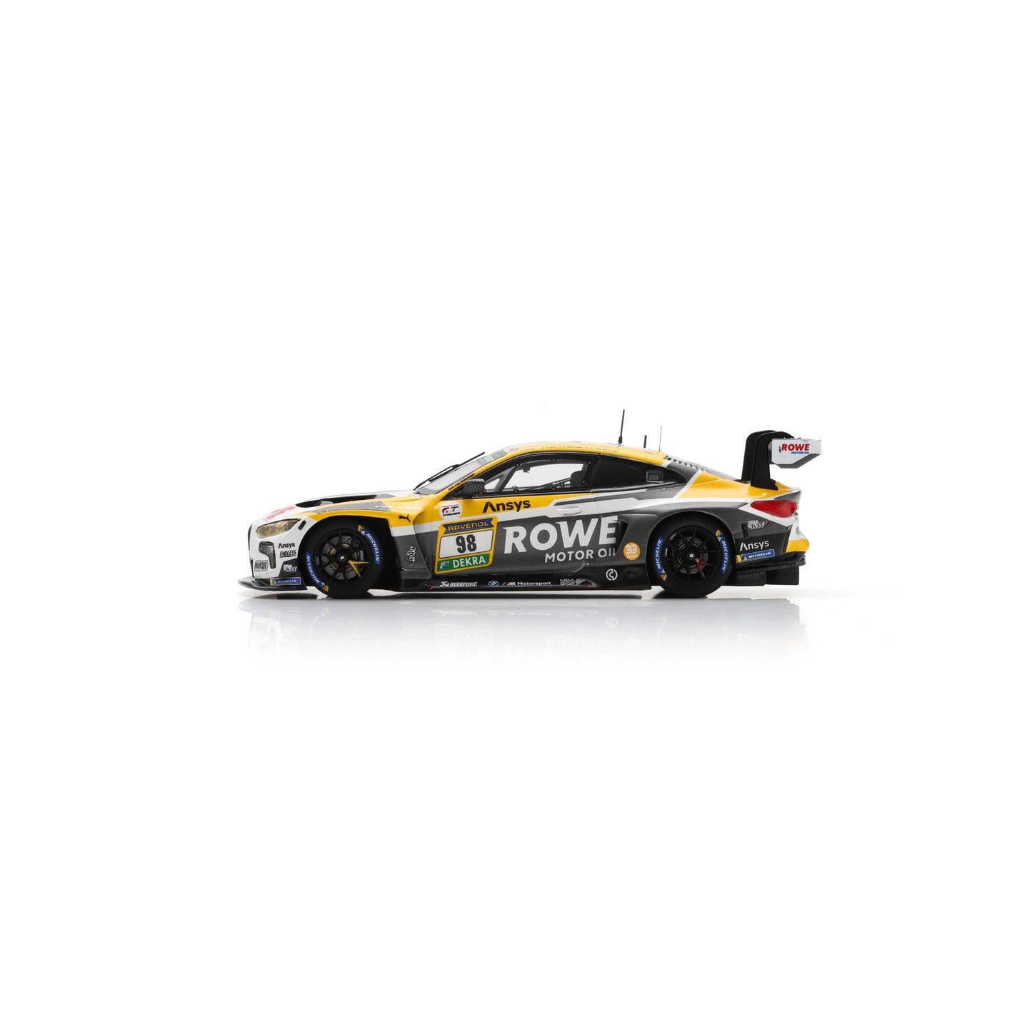 Spark 43NUR2025 1:43 - BMW M4 GT3 EVO No.98 ROWE RACING Winner 24H Nürburgring 2025 A. Farfus - J. Krohn - R. Marciello - K. van der Linde