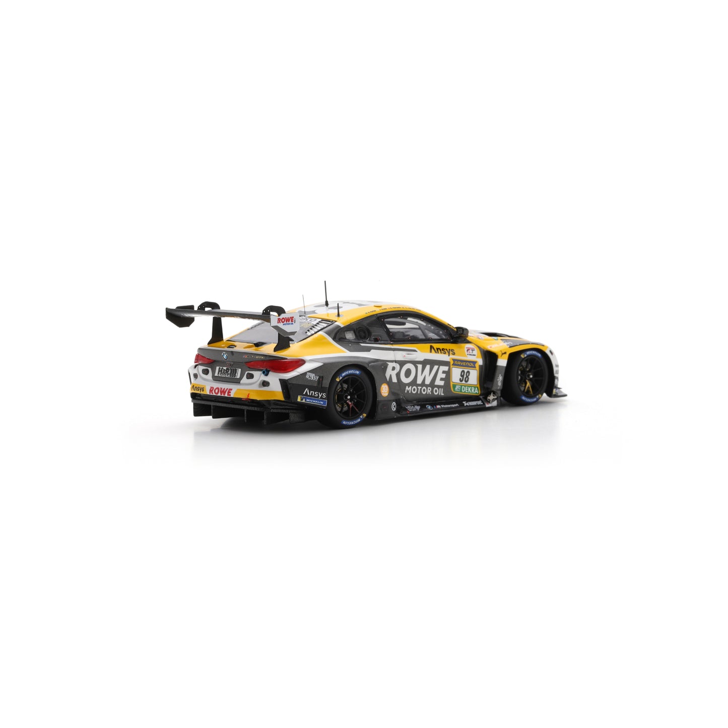 Spark 43NUR2025 1:43 - BMW M4 GT3 EVO No.98 ROWE RACING Winner 24H Nürburgring 2025 A. Farfus - J. Krohn - R. Marciello - K. van der Linde