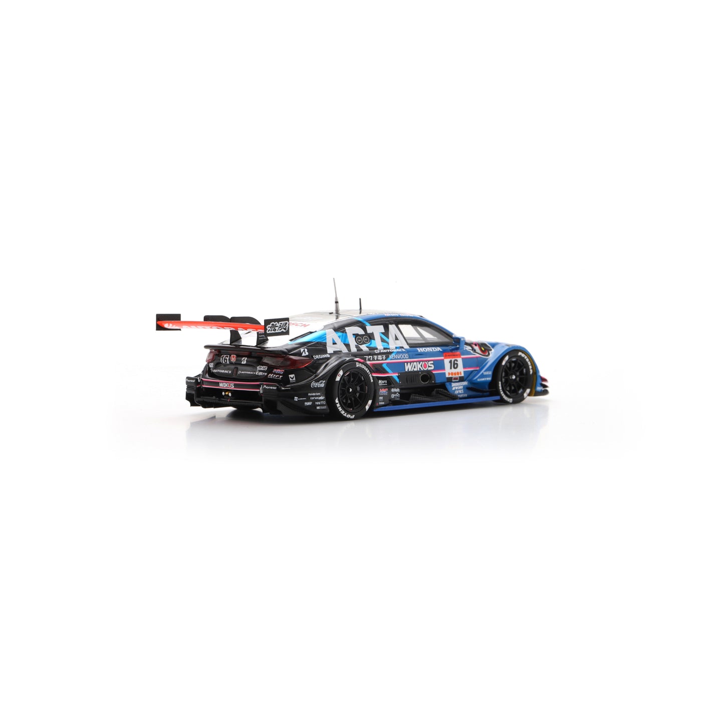 Spark 64SGT25016 1/64 - HONDA CIVIC TYPE R-GT N°16 ARTA MUGEN GT500 SUPER GT 2025 H. Otsu - R. Sato 
