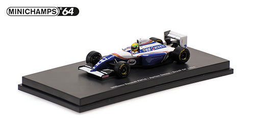 Minichamps 540946402 1:64 - Williams Renault FW16 - Ayrton Senna - Brazil GP 1994