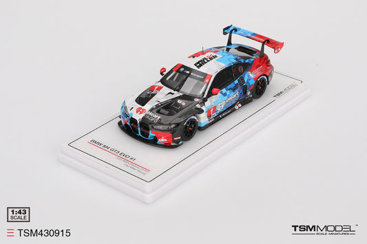 PRECOMMANDE - TSM Model TSM430915 1:43 - BMW M4 (G82) GT3 EVO N°1 Paul Miller Racing Daytona 24H 2025 K. van der Linde - C. de Phillippi - N. Verhagen - M. Snow