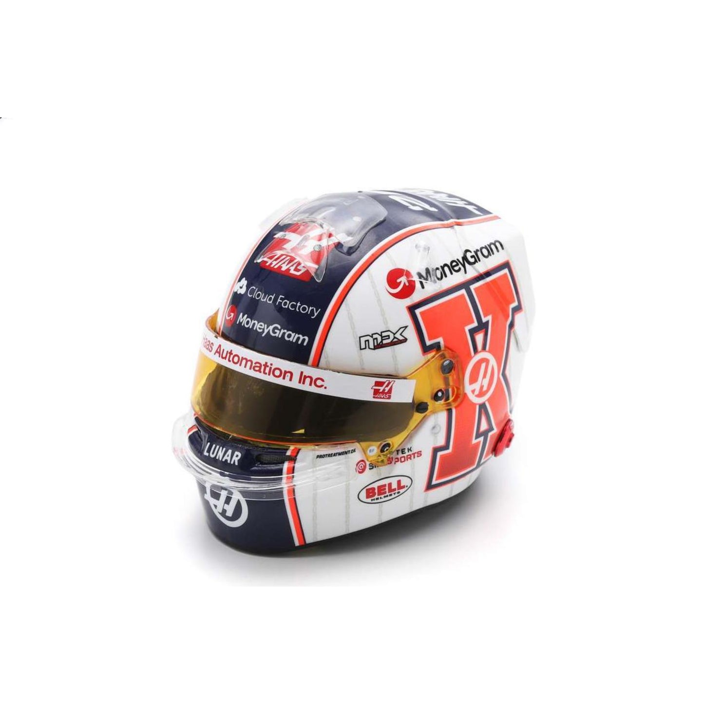 Spark 5HF099 Casque 1:5 - Kevin Magnussen - Haas MoneyGram F1 Team - Miami GP 2023
