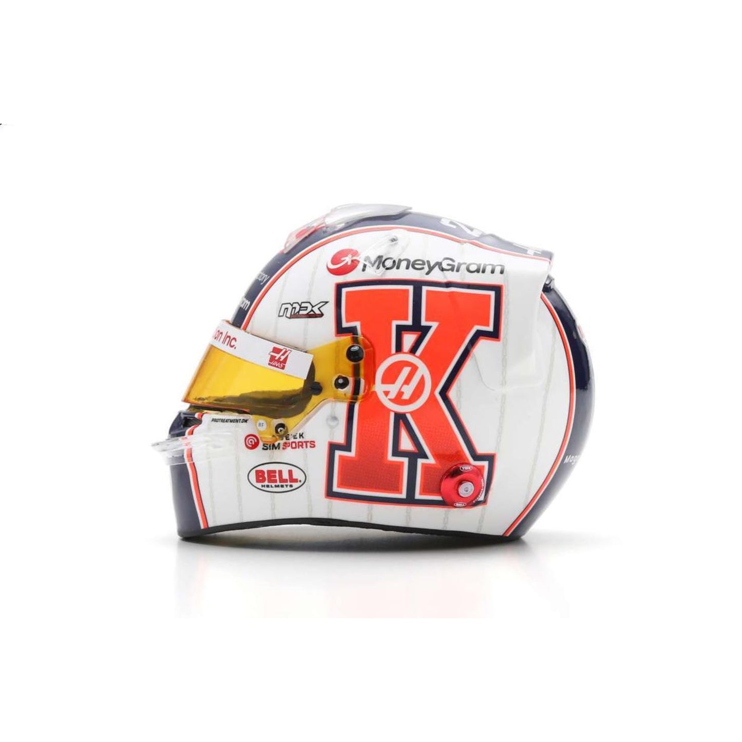 Spark 5HF099 Casque 1:5 - Kevin Magnussen - Haas MoneyGram F1 Team - Miami GP 2023