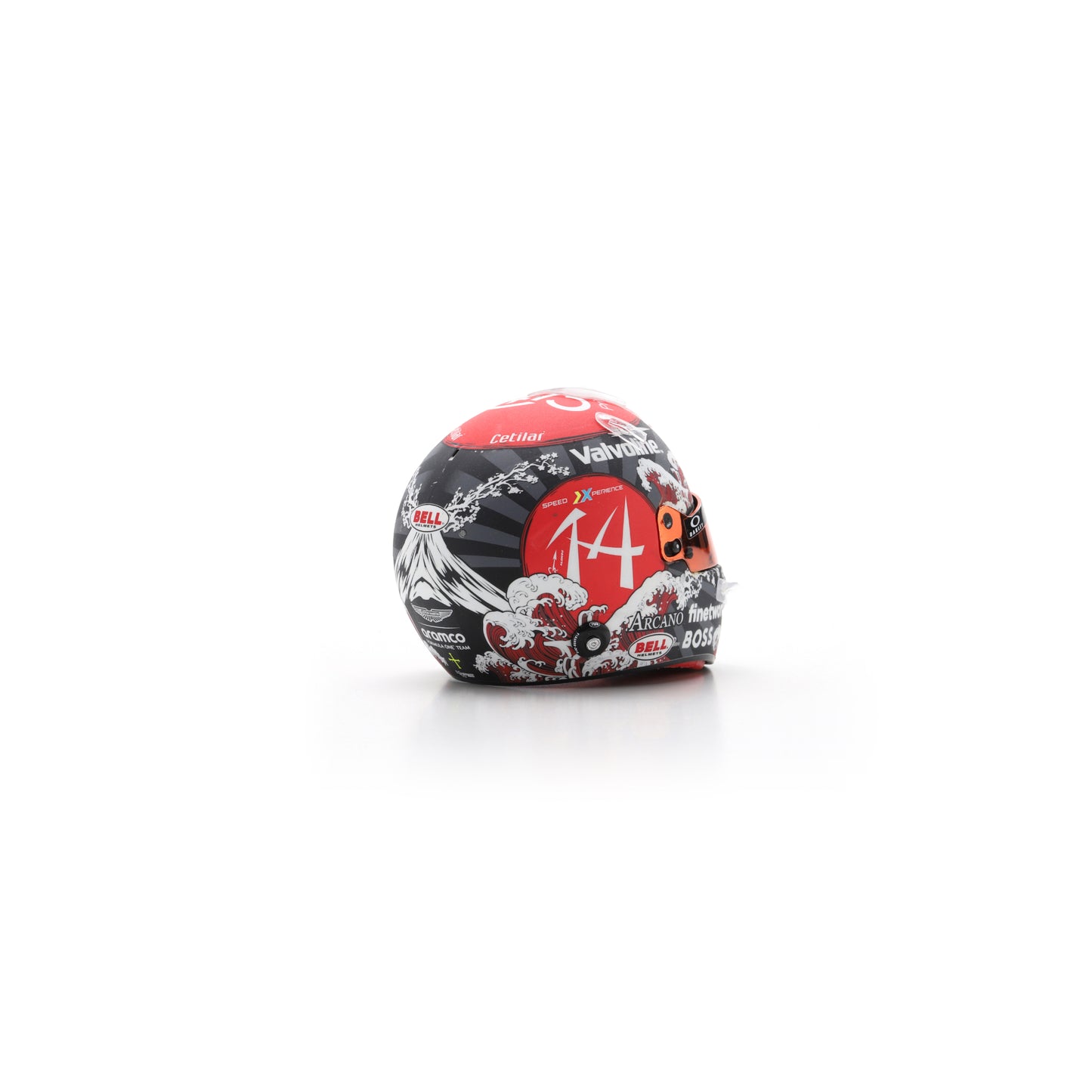Spark 5HF178 Helmet 1:5 - Fernando Alonso - Aston Martin Aramco Formula One Team - Japanese GP 2024