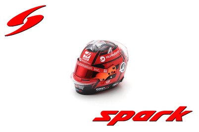 PRECOMMANDE - Spark 5HF184 Casque Esteban Ocon 1/5 - MoneyGram Haas F1 Team 2025