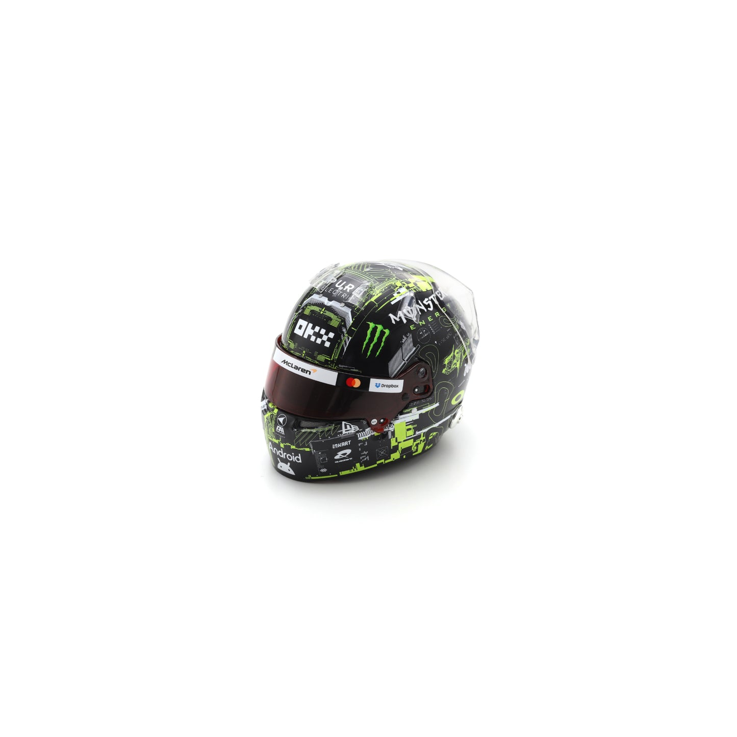 Spark 5HF187 Casque 1:5 - Lando Norris - McLaren Testing 2025