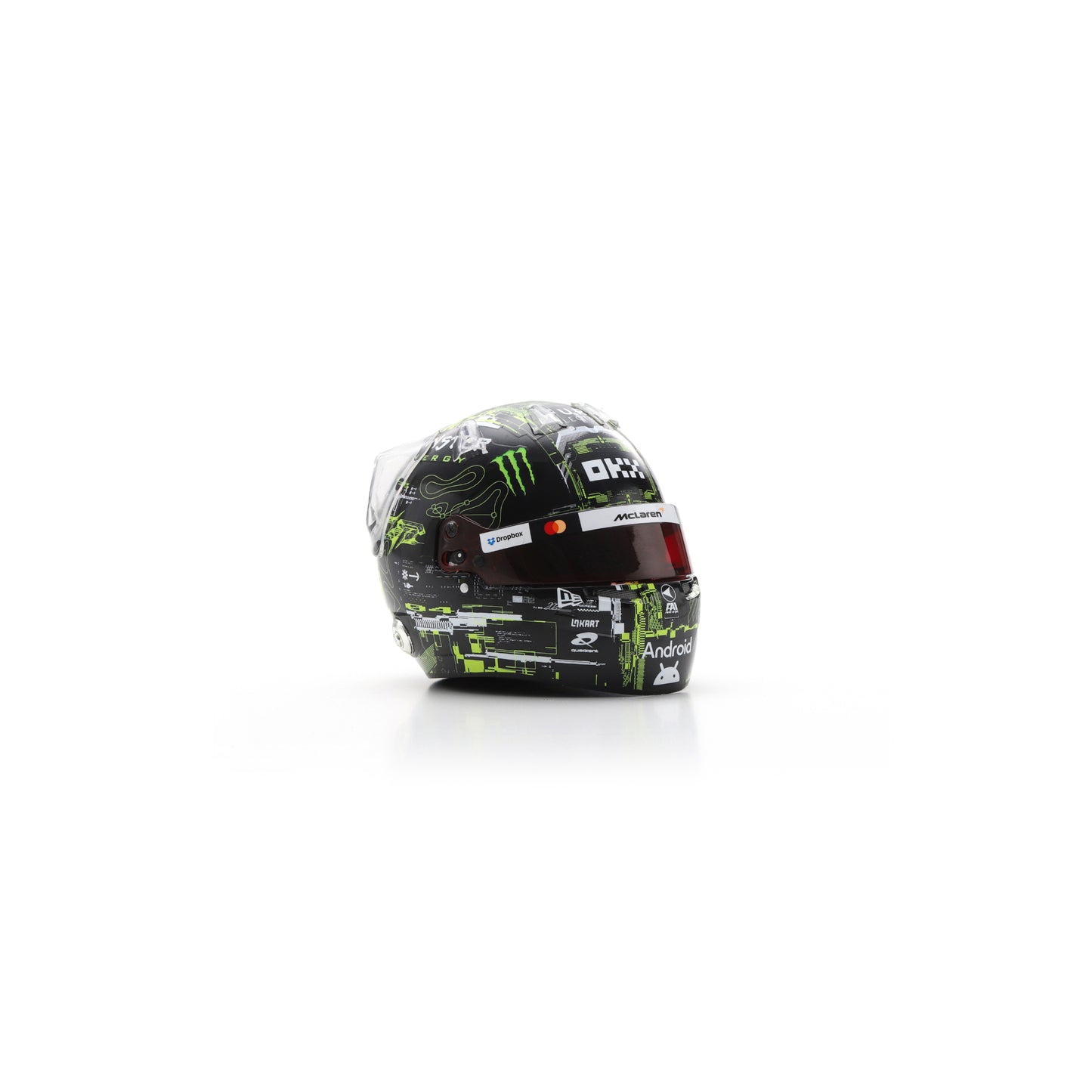 Spark 5HF187 Casque 1:5 - Lando Norris - McLaren Testing 2025