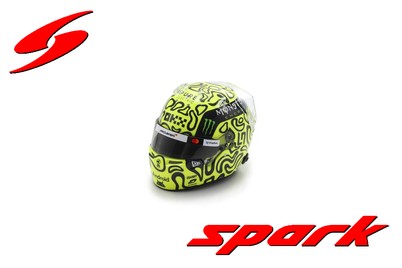 Spark 5HF188 Casque Lando Norris 1:5 - McLaren Formula 1 Team 2025
