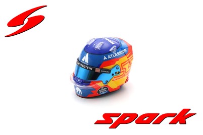 PRECOMMANDE - Spark 5HF189 Casque Carlos Sainz 1/5 - Williams Racing 2025