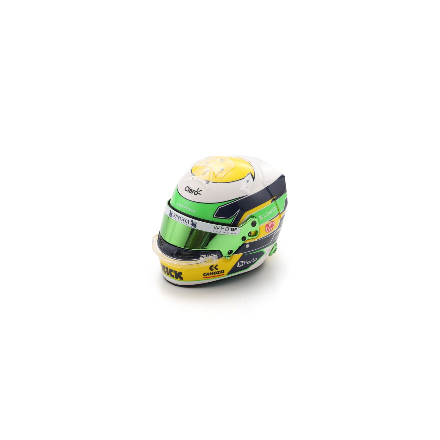 Spark 5HF191 Helmet 1:5 - Gabriel Bortoleto Helmet - Stake F1 Team Kick Sauber 2025
