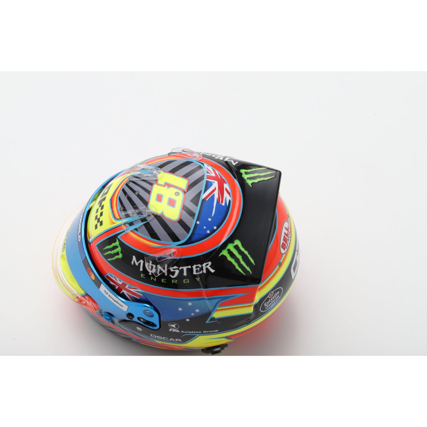 PRE-ORDER - Spark 5HF196 Oscar Piastri Helmet 1/5 - McLaren Formula 1 Team 2025