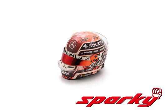 PRECOMMANDE - Spark 5HF197 Casque Kimi Antonelli 1/5 - Mercedes-AMG Petronas F1 Team - Miami GP 2025