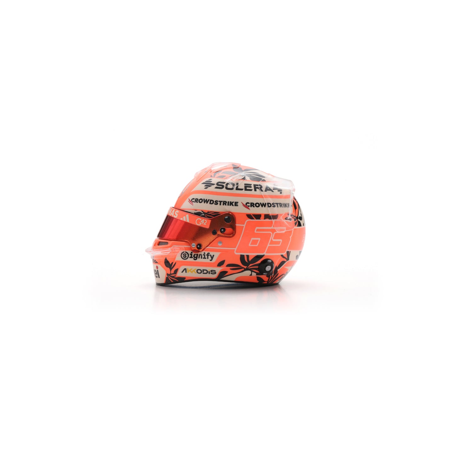 Spark 5HF198 Helmet 1:5 - George Russell - Mercedes-AMG Petronas F1 Team - Miami GP 2025