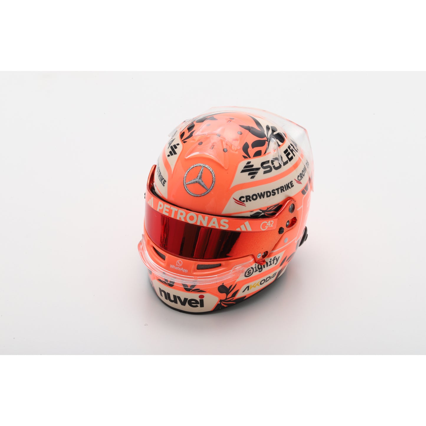 Spark 5HF198 Helmet 1:5 - George Russell - Mercedes-AMG Petronas F1 Team - Miami GP 2025