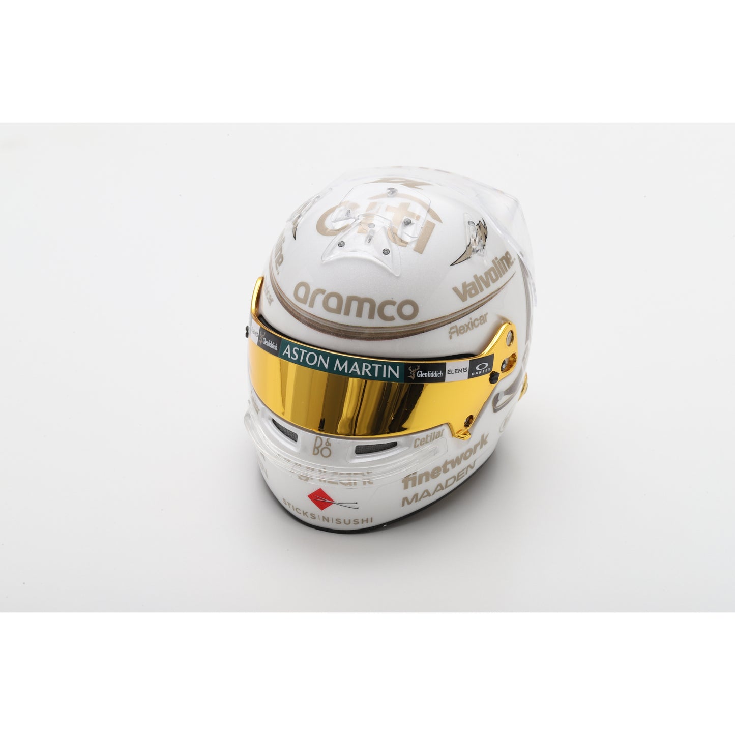 Spark 5HF200 Helmet 1:5 - Fernando Alonso - Aston Martin Aramco Formula One Team - Chinese GP 2025